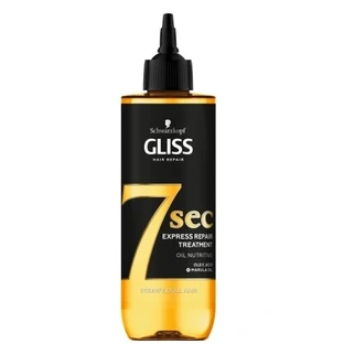 Gliss 7sec Express Repair Treatment Oil Pflegendes Pflegeöl für trockenes und stumpfes Haar, 200ml