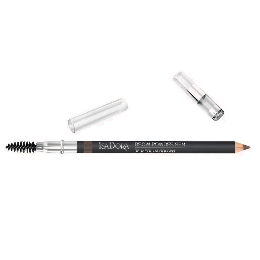 Isadora Wenkbrauwpotlood poeder 05 medium bruin, 1.3g