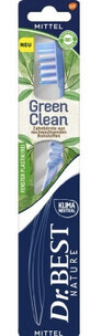 Dr.Best, GreenClean, cepillo dental para dientes, mediano, 1 ud.