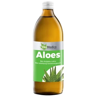 Aloe Vera, Jus d'Aloe Vera 99,8%, EkaMedica, 500 ml