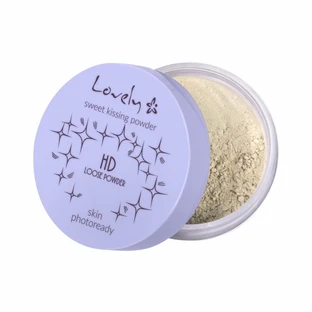 Lovely HD Loose Powder Polvos faciales minerales transparentes, 5,5 g