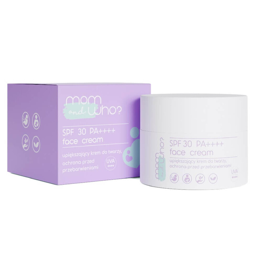 Buy Mom and who? SPF30 lifting face cream to protect against hyperpigmentation, 50ml Mom and who? SPF30 lifting face cream to protect against hyperpigmentation, 50ml