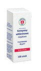 ABC first aid kit, non-woven non-woven compresses, 4 layers 30g 5cm x 5cm, 100 pcs - Long Life!