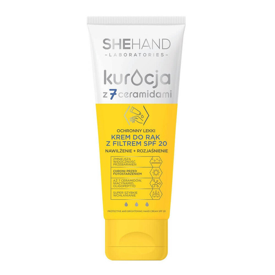 SHEHAND Protective Light Wound Cream with SPF20, 75ml