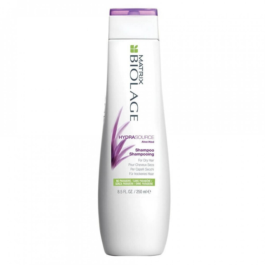 Shampooing hydratant pour cheveux Matrix Biolage Hydra Source Aloe Vera, 250ml