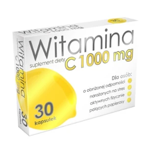 Vitamina C 1000 mg, 30 cápsulas