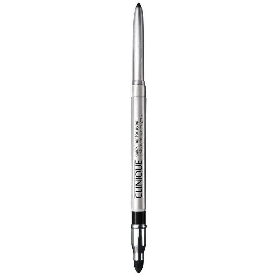 Clinique Quickliner For Eyes Delineador de Ojos 07 Negro Verdadero, 1.2g