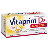 Vitaprim D3 Forte 2000, 70 capsules