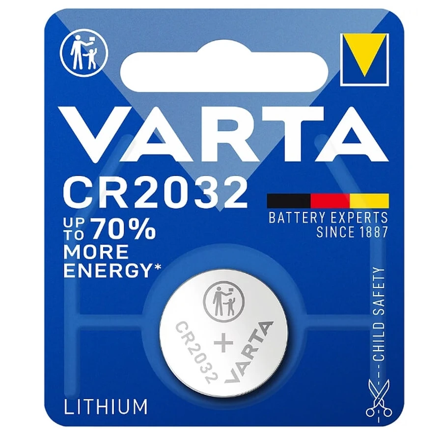Varta, Pila de litio CR2032, 1 ud.