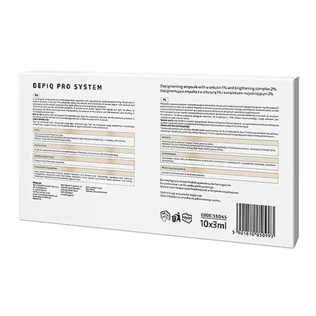 Apis Depigmentierungsampulle mit -arbutin 1% und Aufhellungskomplex 2%, 10x3ml