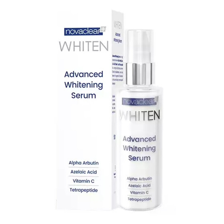 Novaclear Whiten, Geconcentreerd serum om verkleuring te verminderen, 30 ml