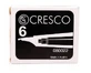 Cartucce per penna, nero, 6 pezzi