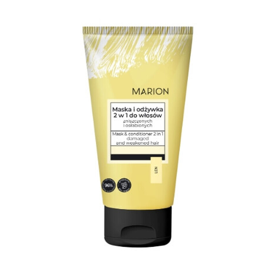 Marion 2-in-1 mask and conditioner for damaged and weakened hair, 150 ml