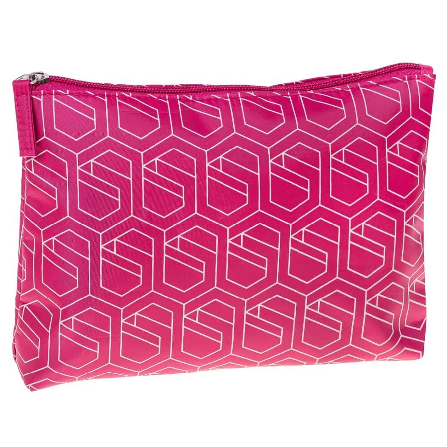 Inter Vion Geometric Cosmetic Envelope Bag Magenta