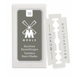 Muhle, ylettes voor traditionele scheerapparaten, 10 stuks