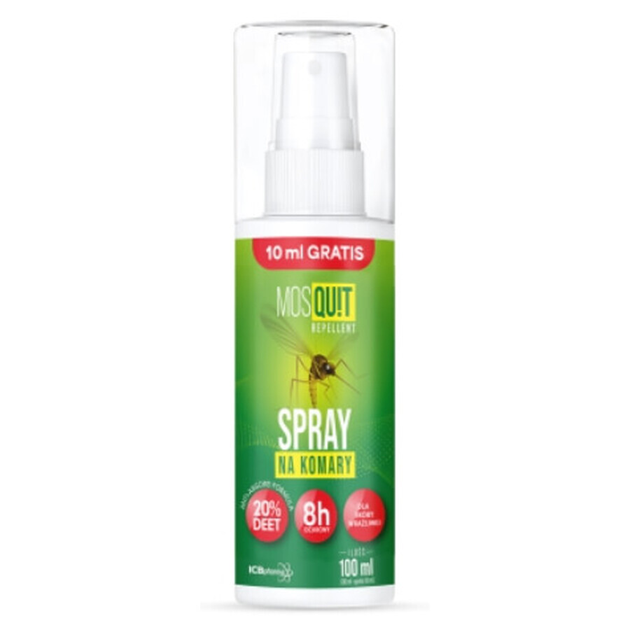 Mosquito repellent, mosquito repellent spray, 100 ml - Long lasting!