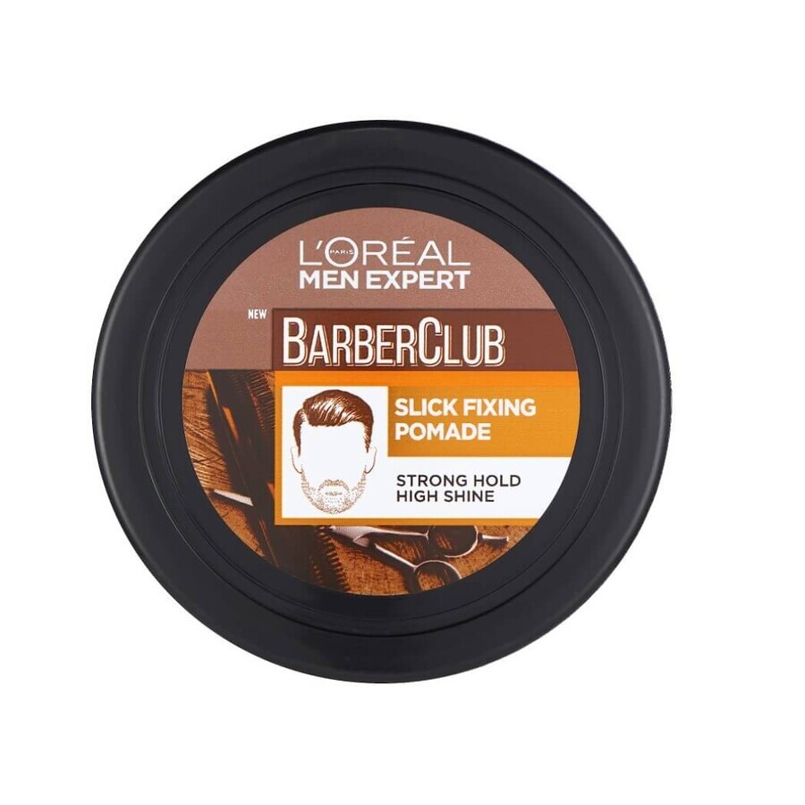 L'Oréal, Men Expert Barberclub Slick Fxing, Pomada de cera, 75 ml
