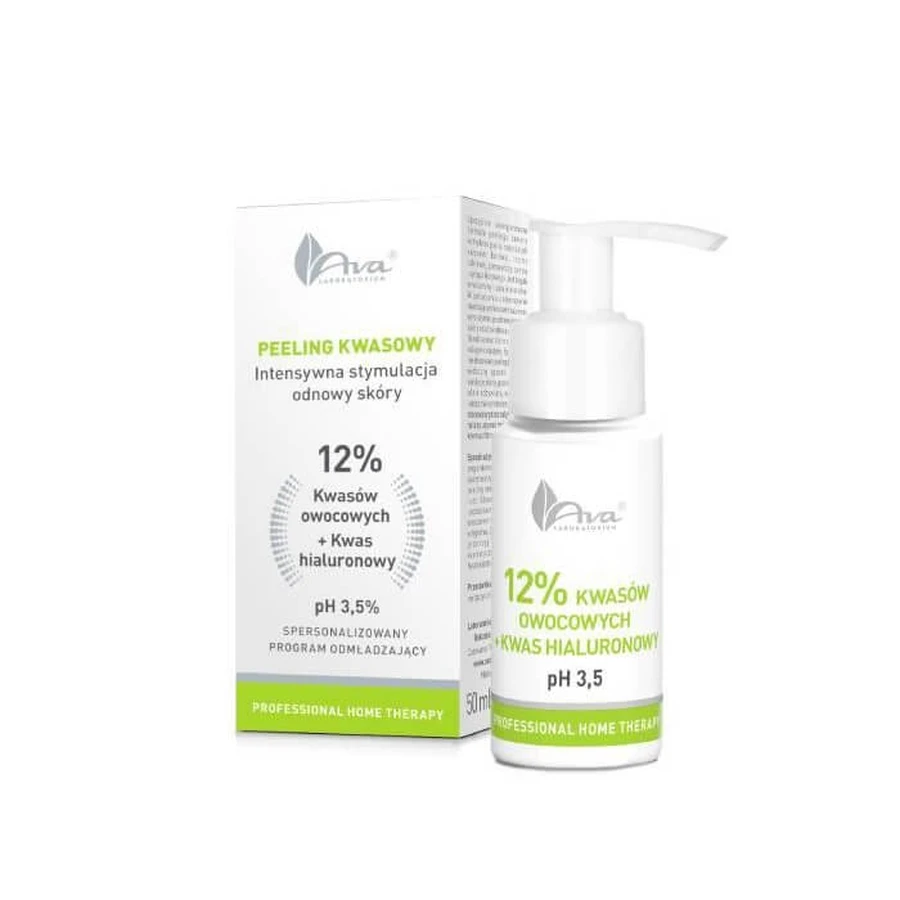 Ava Fruit acids 12% + hyaluronic acid, 50ml