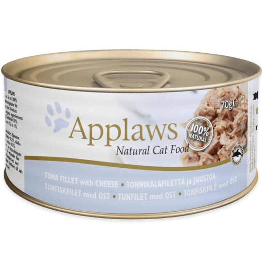 Buy Applaws, Cat Food, Tuna Fillet with Cheese, 70g Applaws, Cat Food, Tuna Fillet with Cheese, 70g