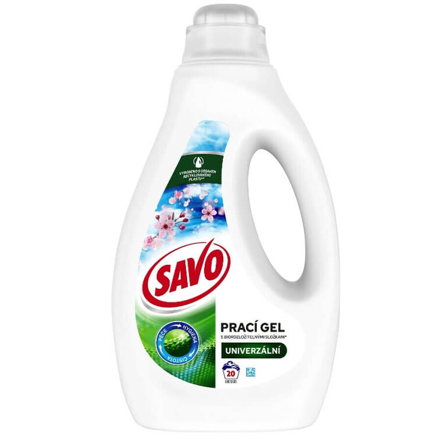 Savo, Spring Freshness white fabric wash, 1 l