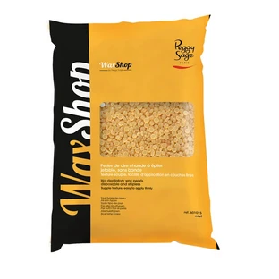 Peggy Sage Wax Shop Perlas de cera caliente con miel, 800g