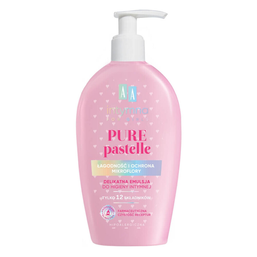 AA Intimate Pure Pastelle Sanfte Emulsion zur Intimpflege, 300ml