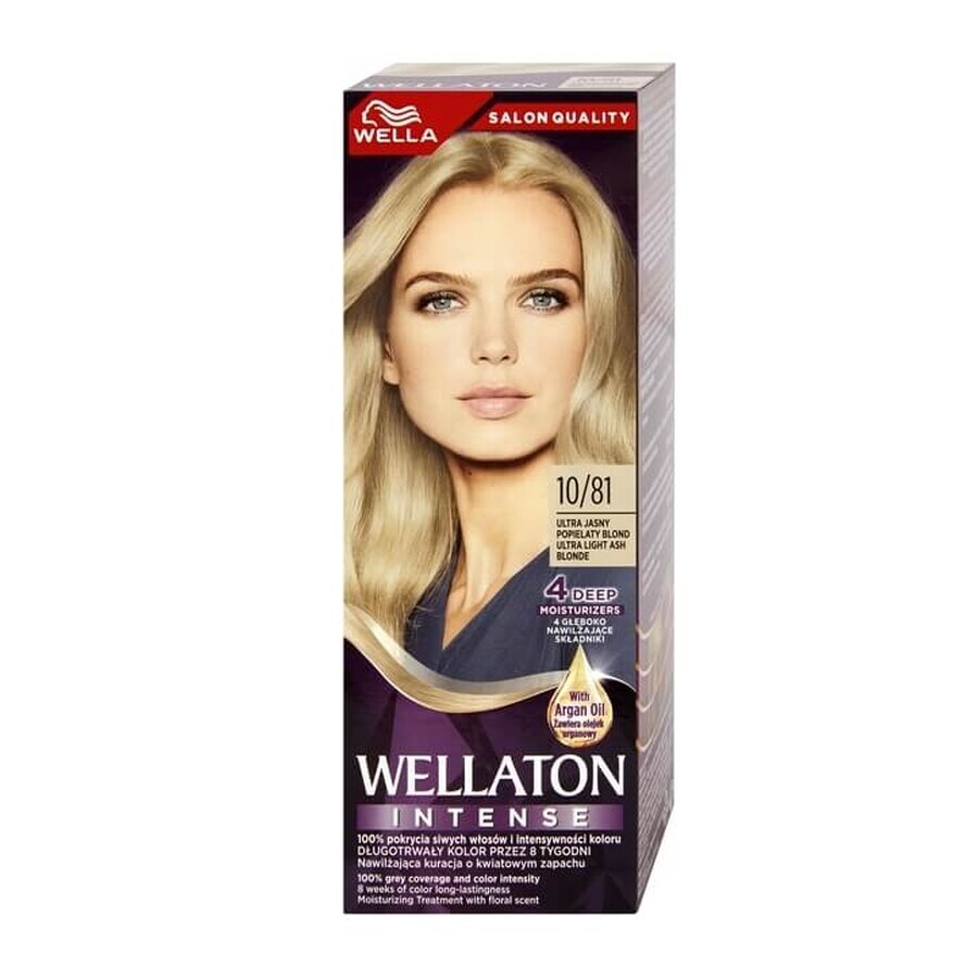 Wellaton Intense Colour Cream 10/81 Ultra Light Grey Blonde