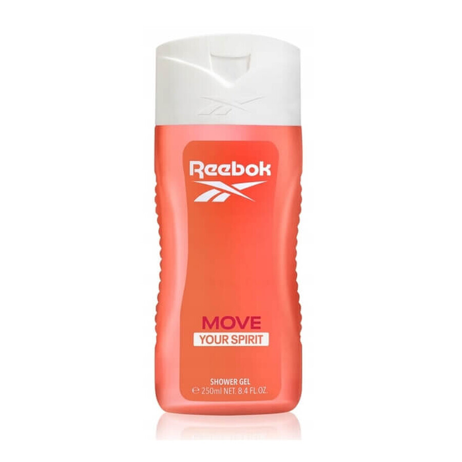 Cumpără Duș el Reebok pentru femei Move Your Spirit, 250 ml Duș el Reebok pentru femei Move Your Spirit, 250 ml