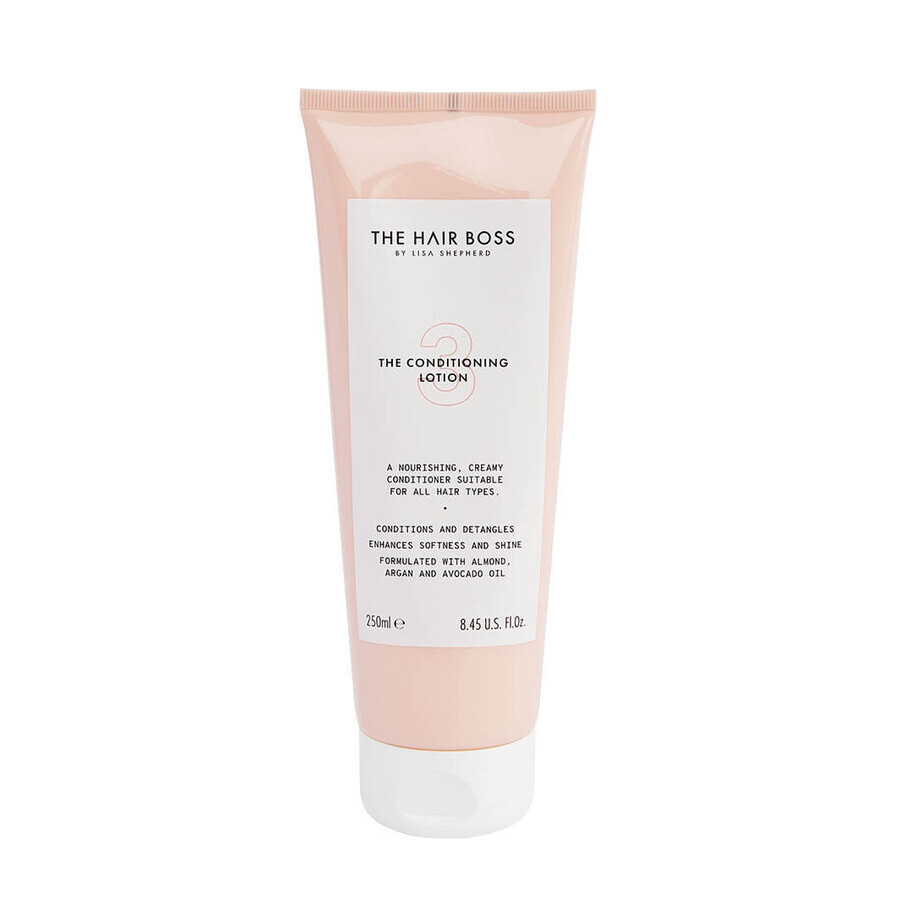 The Hair Boss The Conditioning Lotion Balsamo di cera ricostruttivo e idratante, 250ml