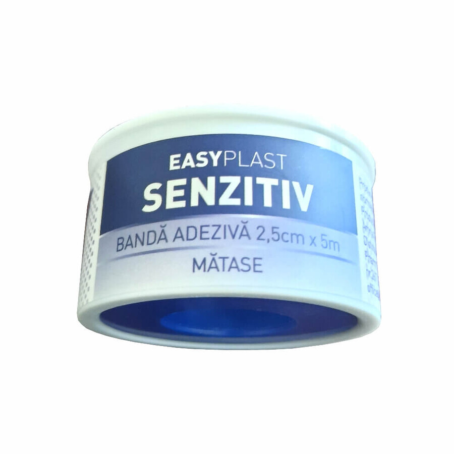 Comprar Cinta adhesiva de seda Sensitiv, 2,5 cm x 5 m, Easy Plast Cinta adhesiva de seda Sensitiv, 2,5 cm x 5 m, Easy Plast