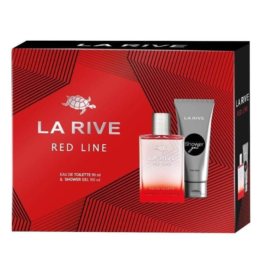 La Rive Red Line pentru bărbați Set apă de toaletă 90ml + apă de duș 100ml