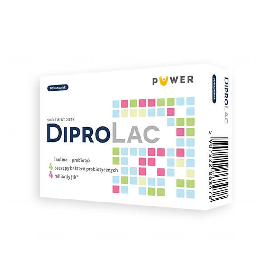 DiproLac, 20 cápsulas