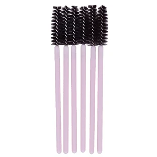 Inter Vion Rose Collection Wimpern- und Brauenbürsten, 6 Stück