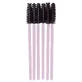 Inter Vion Rose Collection Eyelash and Brow Brushes, 6 pieces