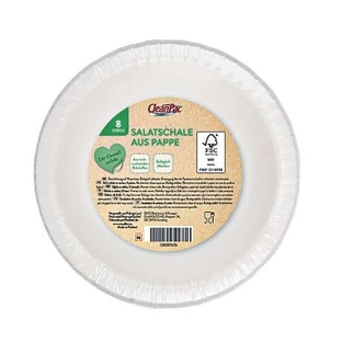CleanPac, Cuenco de papel, 8 piezas