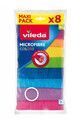 Vileda Mikrofaser-Farbtuch, Tuch, 8 St&#252;ck