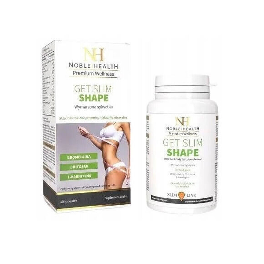 Noble Health, Get Slim Shape, 30 capsules