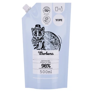 Yope, Vloeibare zeep, Verbena, navulling, 500ml
