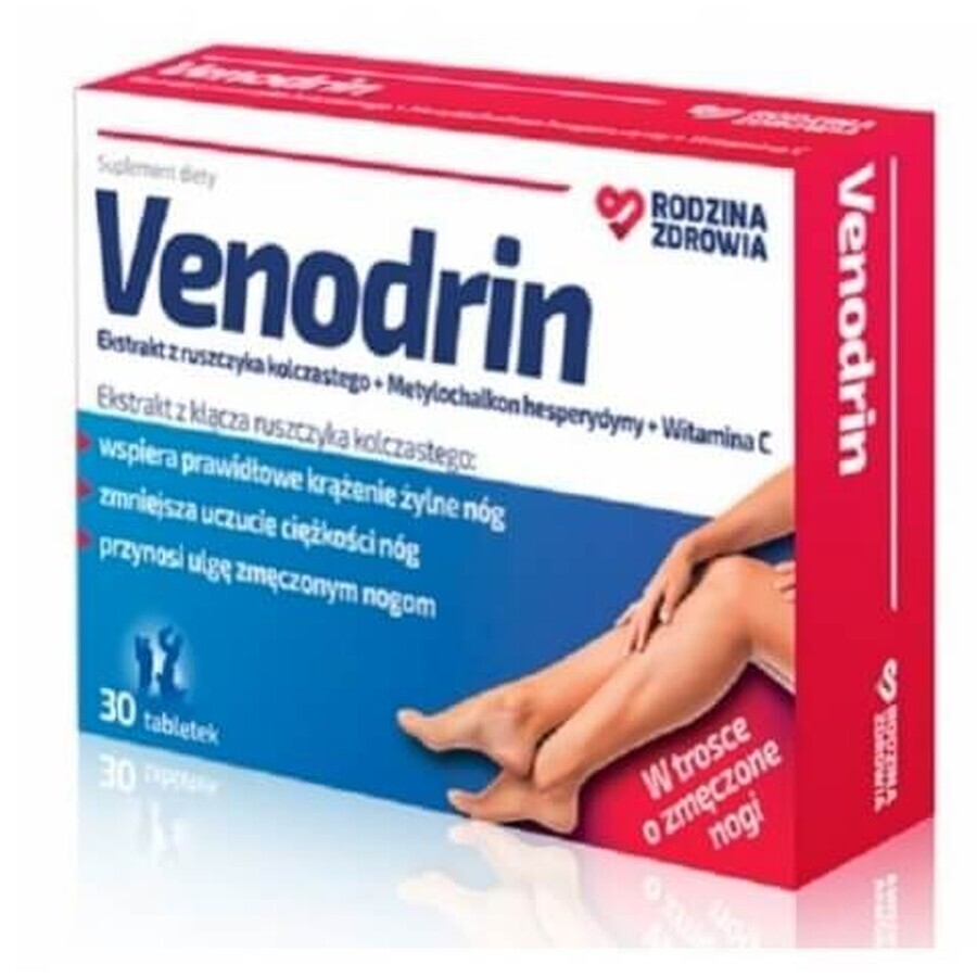 Family Health Venodrin 30 comprimés
