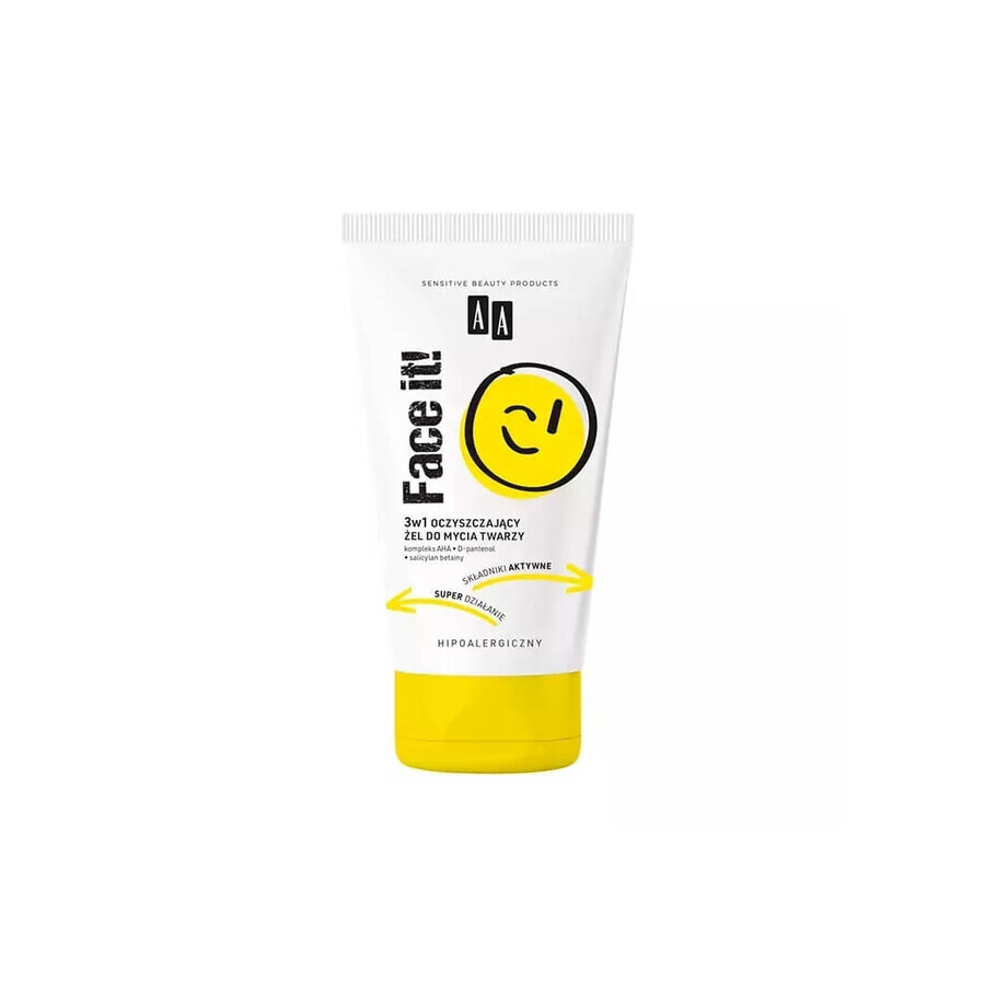 AA Face It 3-in-1 Lavaggio detergente per il viso 150ml