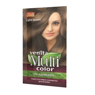 Coloring shampoo Venita MultiColor MultiColor 5.3 light birch, 40g