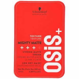 Schwarzkopf Professional Osis+ Mighty Matte Mighty Matte Hairstyling Cream 100ml