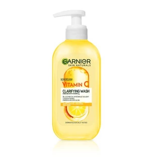 Garnier Skin Naturals Vitamin C el limpiador con vitamina C y extracto de limón, 200ml