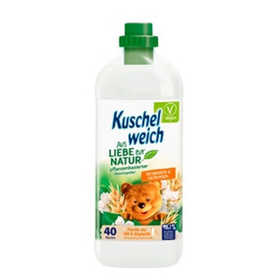 Kuschelweich, Fabric whipping lotion, pear flower and oat milk, 1l