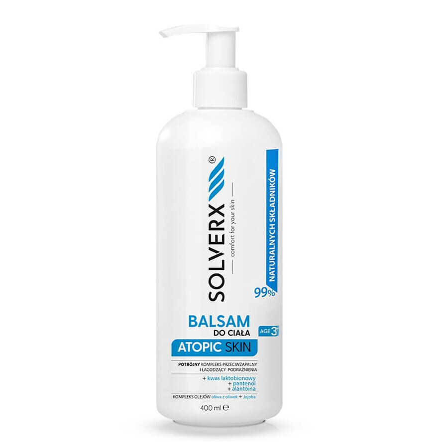 Solverx Body lotion for atopic skin, 400ml
