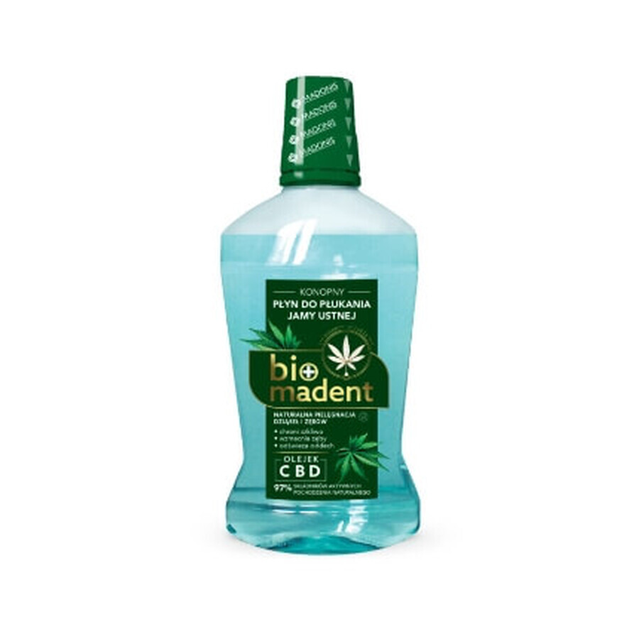 Boutique Bio Madent Chanvre Bain de bouche 500 ml Bio Madent Chanvre Bain de bouche 500 ml