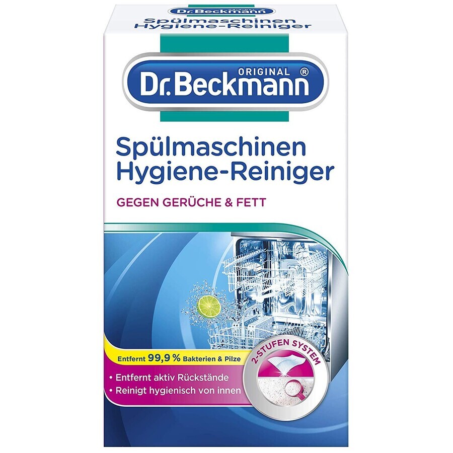 Dr Beckmann, detergente higiénico para lavavajillas, 75 g