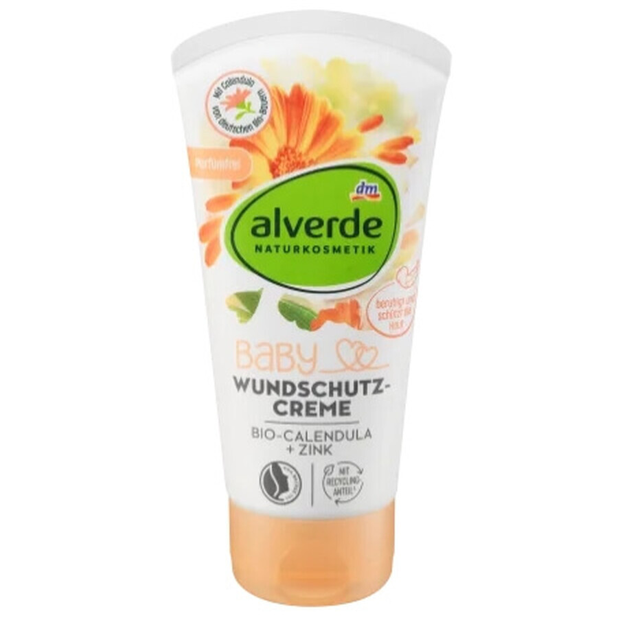 Alverde Wound Protection Cream with organic calendula, 75 ml