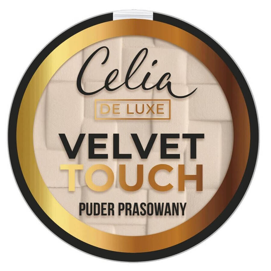 Celia De Luxe Velvet Touch Press Powder 101 Beige Transparent, 9g
