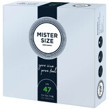 Préservatifs Mister Size, 47 mm, 36 pièces